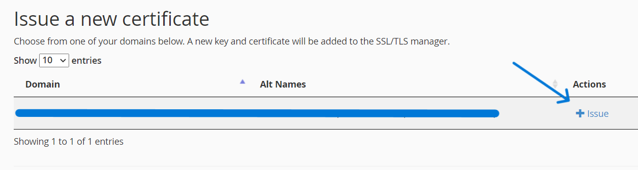 SSL issue