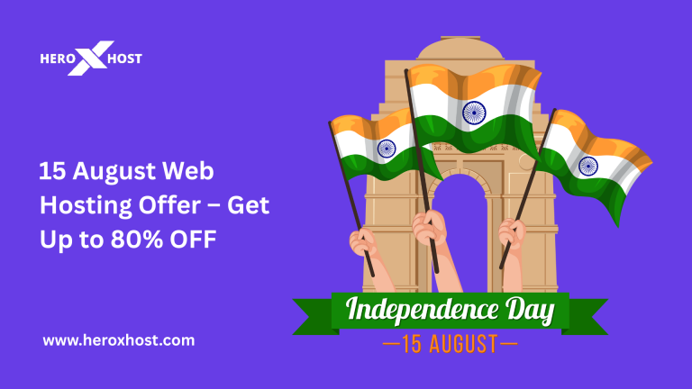 15 August Web Hosting Offer