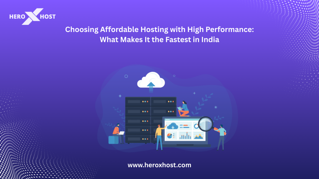 Affordable high-performance hosting in India with fast cloud servers and analytics dashboard