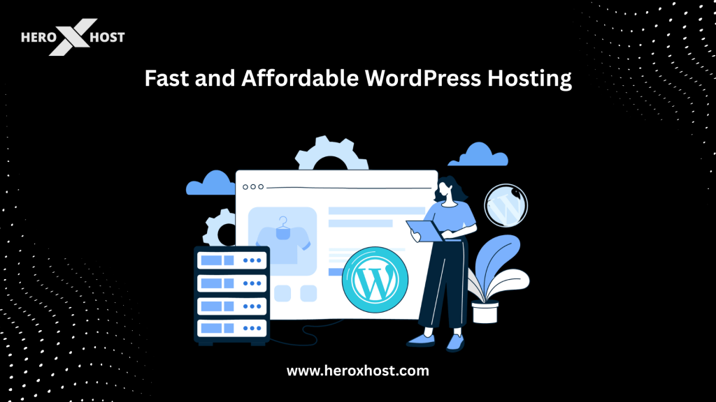 Fast and affordable WordPress hosting with LiteSpeed and NVMe SSD by HeroxHost