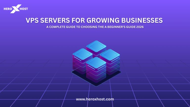 VPS servers for growing businesses showing scalable virtual private server infrastructure in 2026